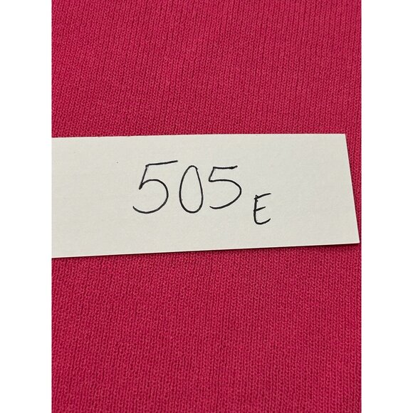 Knit Chic Womens Pink Grommet-Detail Long Sleeve Top Size Small - Picture 8 of 8